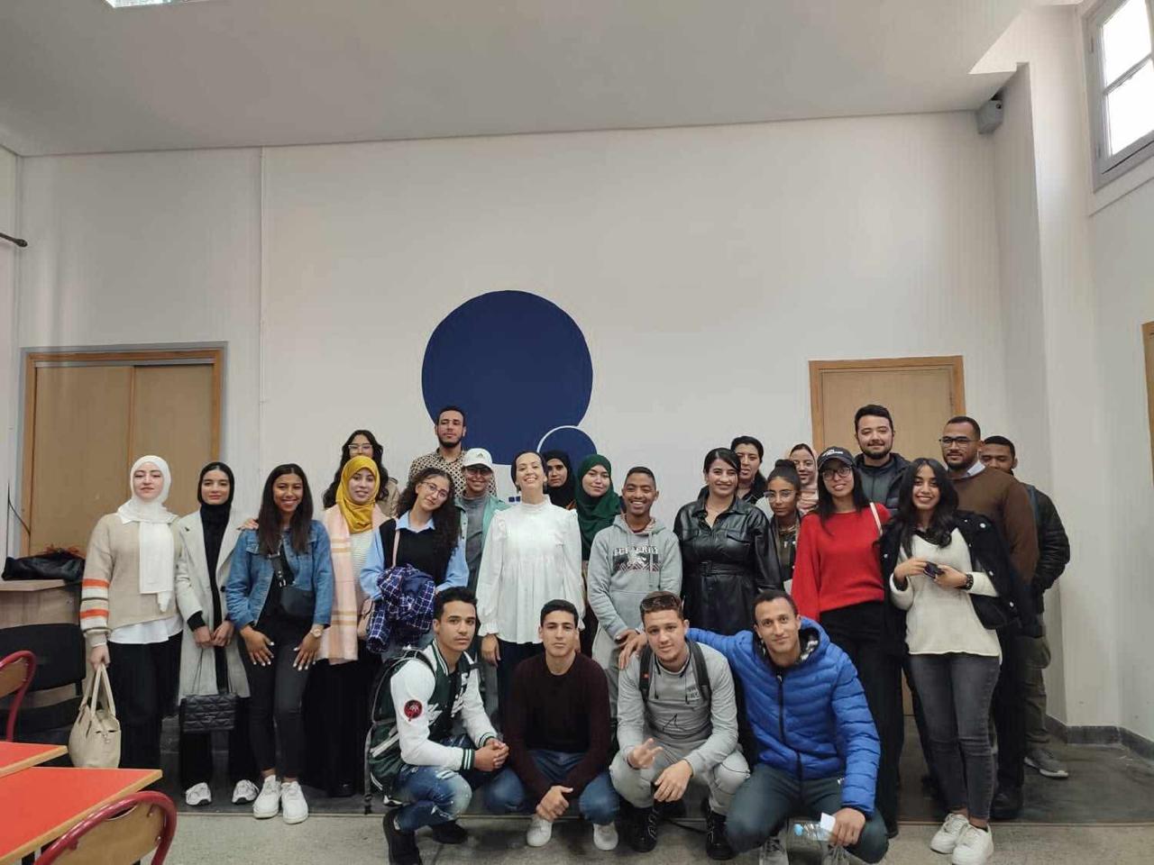 Photo de groupe après une formation